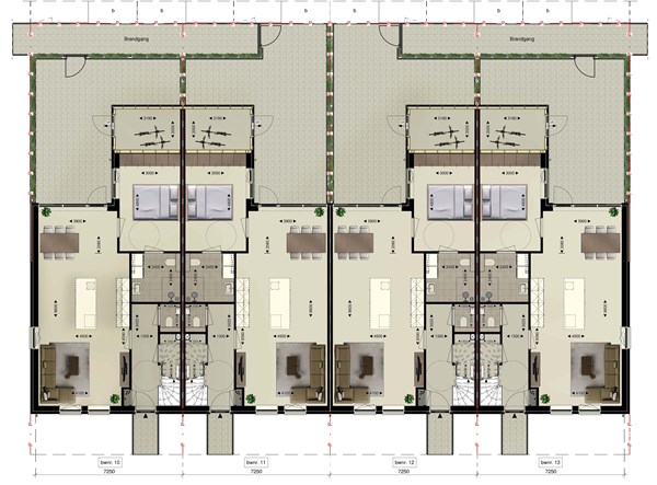 Gans 8ong, 4261 KG Wijk en Aalburg - Plattegrond Begane grond.jpg