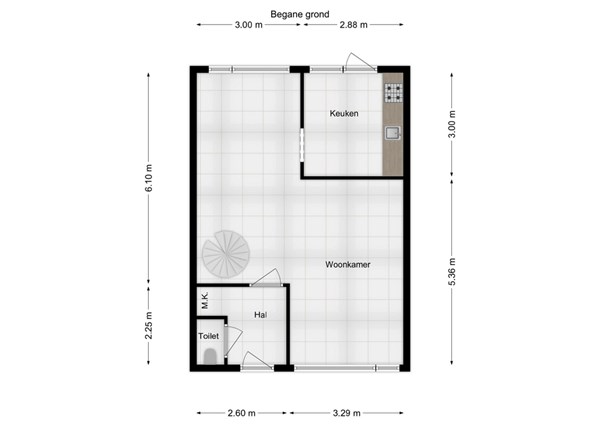 Jeroen Boschstraat 17, 5171 AH Kaatsheuvel - 19 - Plattegrond BG.jpg