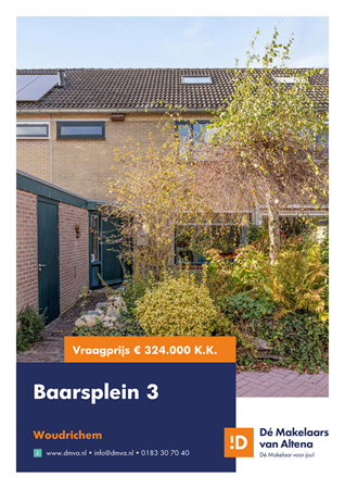 Brochure preview - Brochure Baarsplein 3 Woudrichem.pdf