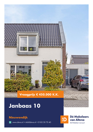 Brochure preview - Brochure Janbaas 10 Nieuwendijk NB.pdf