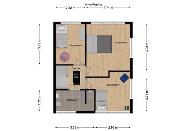 Molenstraat 56, 5161 TM Sprang-Capelle - 2 - Plattegrond EV.jpg