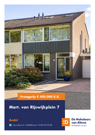 Brochure preview - Brochure Mart. van Rijswijkplein 7 Andel.pdf