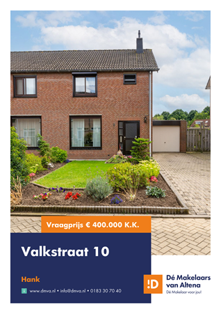 Brochure preview - Brochure Valkstraat 10 Hank.pdf