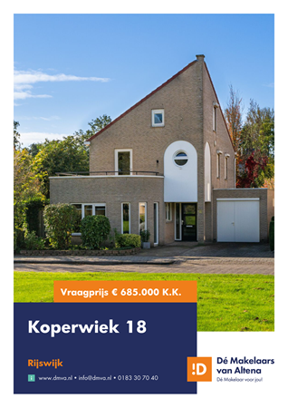 Brochure preview - Brochure Koperwiek 18 Rijswijk NB.pdf