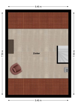 Valkstraat 10, 4273 XM Hank - Plattegrond Valkstraat 10 Hank Zolder.jpg