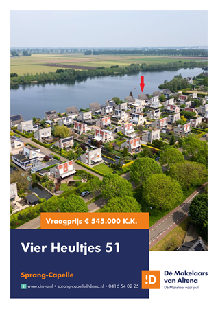 Brochure preview - Vier Heultjes 51, 5161 PW SPRANG-CAPELLE (1)