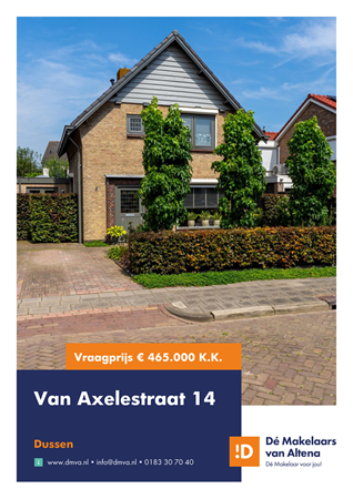 Brochure preview - Brochure Van Axelstraat 14 Dussen.pdf