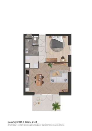 Hoofdstraat Bouwnummer 10, 4265 HJ Genderen - Plattegrond Bouwnummer 10.jpg