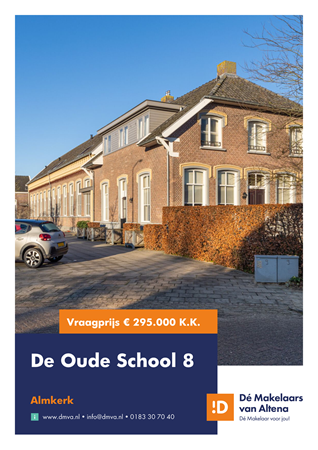 Brochure preview - Brochure De Oude School 8 Almkerk.pdf