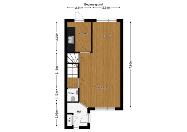 Koekoek 36, 5161 SK Sprang-Capelle - 16 - Plattegrond BG.jpg