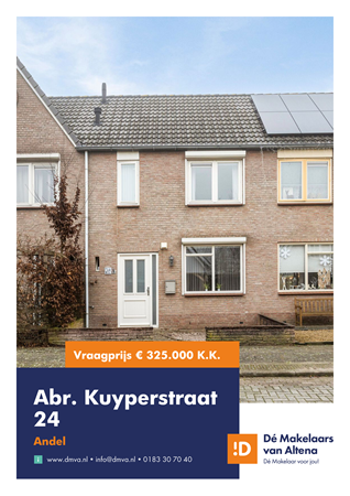 Brochure preview - Brochure Abr.Kuyperstraat 24 Andel.pdf