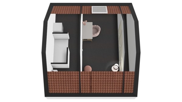 Abr.Kuyperstraat 24, 4281 ME Andel - Plattegrond 3d zolder.jpg