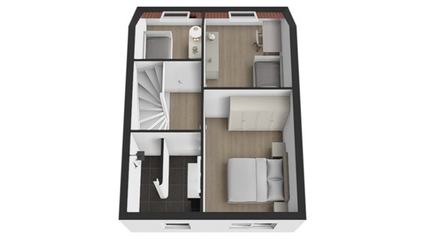 Abr.Kuyperstraat 24, 4281 ME Andel - Plattegrond 3d eerste verdieping.jpg