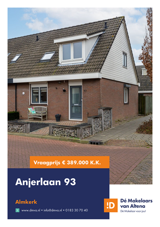 Brochure preview - Brochure Anjerlaan 93 Almkerk.pdf