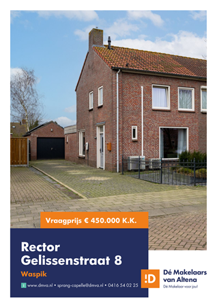 Brochure preview - Rector Gelissenstraat 8, 5165 AP WASPIK (1)