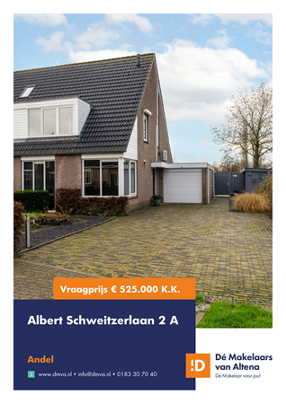 Brochure preview - Brochure Albert Schweitzerlaan 2a Andel.pdf