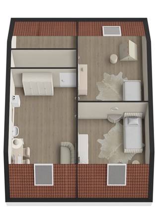 Uithovensestraat 25, 5321 GC Hedel - Plattegrond 3D Uithovensestraat 25 Hedel Verdieping.jpg