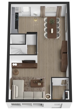 Korenschoof 36, 4283 HH Giessen - Plattegrond 3D Korenschoof 36 Giessen Begane grond.jpg