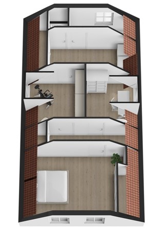 Kerkstraat 5, 4273 CA Hank - Plattegrond 3D Kerkstraat 5 Hank Verdieping.jpg
