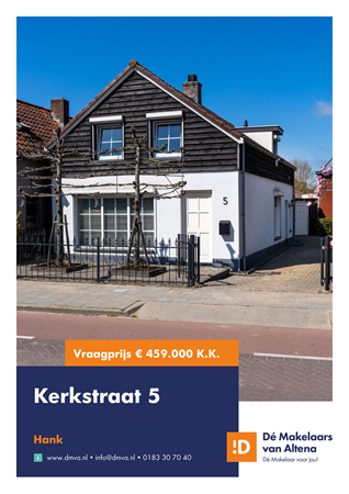 Brochure preview - Brochure Kerkstraat 5 Hank.pdf