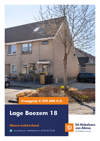 Brochure preview - Brochure Lage Boezem 18 Nieuw-Lekkerland.pdf