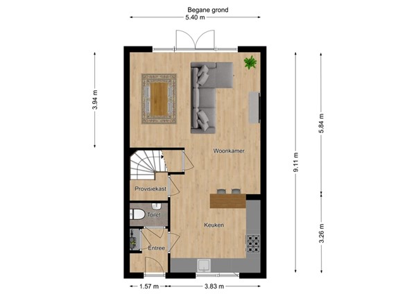Wilgenplantsoen 19, 5165 BL Waspik - 1 - Plattegrond BG.jpg