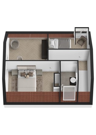 Fabriciusstraat 16, 4286 AA Almkerk - Plattegrond 3D Fabriciusstraat 16 Almkerk Verdieping.jpg