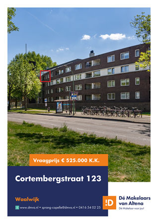 Brochure preview - Cortembergstraat 123, 5144 CC WAALWIJK (1)