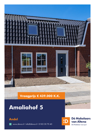 Brochure preview - Brochure Amaliahof 5 Andel.pdf