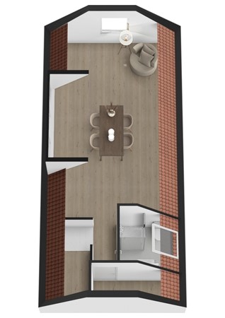 Galerij 8, 4286 AS Almkerk - Plattegrond 3D Galerij 8 Almkerk Verdieping schuur.jpg