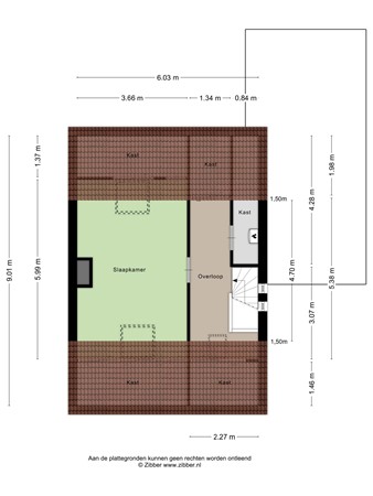 Steurstraat 53, 4285 XE Woudrichem - Plattegrond Steurstraat 53 Woudrichem Zolder.jpg