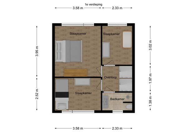 van Berckenrodelaan 22, 5141 AT Waalwijk - 2 - Plattegrond EV.jpg