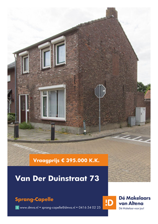 Brochure preview - Van Der Duinstraat 73, 5161 BM SPRANG-CAPELLE (1)