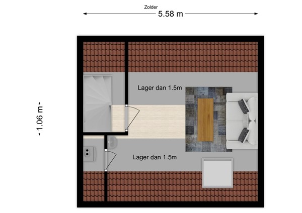 Monseigneur Zwijsenstraat 20, 5171 GW Kaatsheuvel - 3 - Plattegrond Z.jpg