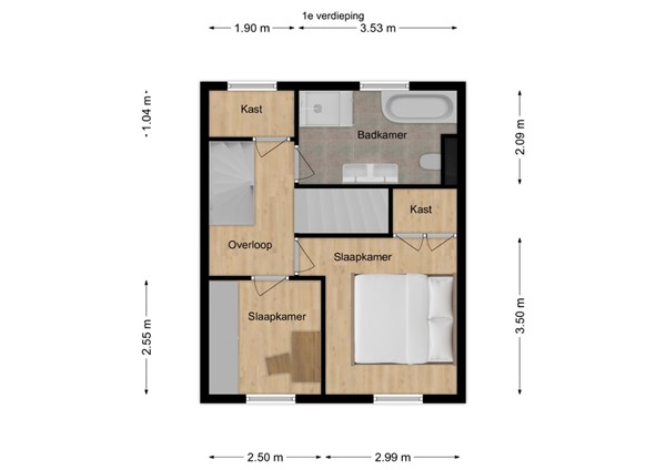 Monseigneur Zwijsenstraat 20, 5171 GW Kaatsheuvel - 2 - Plattegrond EV.jpg