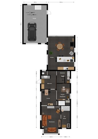 Burgemeester van der Schansstraat 49, 4281 LH Andel - Plattegrond Burgemeester van der Schansstraat 49 Andel Begane grond.jpg