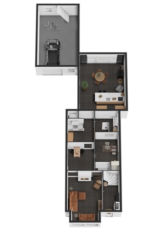 Burgemeester van der Schansstraat 49, 4281 LH Andel - Plattegrond 3D Burgemeester van der Schansstraat 49 Andel Begane grond.jpg
