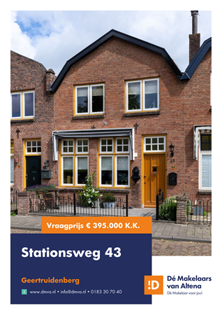 Brochure preview - Brochure Stationsweg 43 Geertruidenberg.pdf