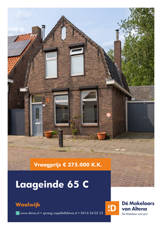 Brochure preview - Laageinde 65-C, 5142 EG WAALWIJK (1)