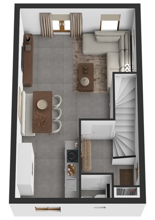 Kastanjestraat 31, 4266 EJ Eethen - Plattegrond 3D Kastanjestraat 31 Eethen Begane grond.jpg