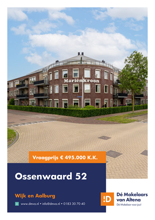 Brochure preview - Brochure Ossenwaard 52 Wijk en Aalburg.pdf