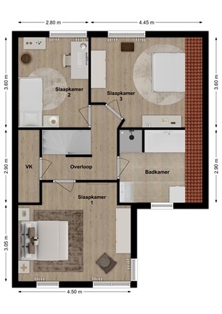 Tempelierstraat 25, 4261 DD Wijk en Aalburg - Plattegrond Tempelierstraat 25 Wijk en Aalburg Verdieping.jpg