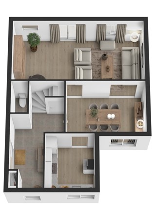 Tempelierstraat 25, 4261 DD Wijk en Aalburg - Plattegrond 3D Tempelierstraat 25 Wijk en Aalburg Begane grond.jpg