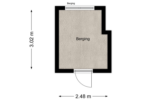 Van Maarseveenstraat 19, 5042 PK Tilburg - 2 - Plattegrond Berging.jpg