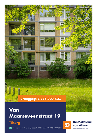 Brochure preview - Van Maarseveenstraat 19, 5042 PK TILBURG (2)