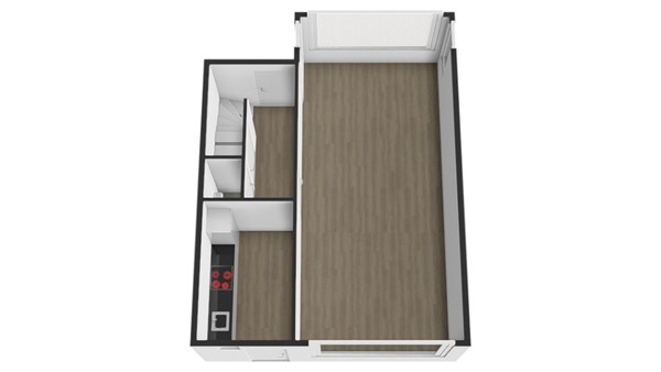 Dokter Slotstraat 1, 2957 AJ Nieuw-Lekkerland - Plattegrond 3dbegane grond.jpg