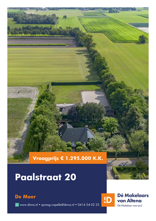Brochure preview - Paalstraat 20, 5176 NE DE MOER (1)