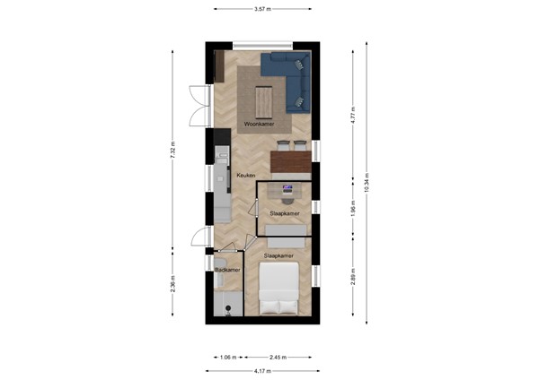Veense Put 74, 4264 AL Veen - Plattegrond Veense Put 74 Veen.jpg