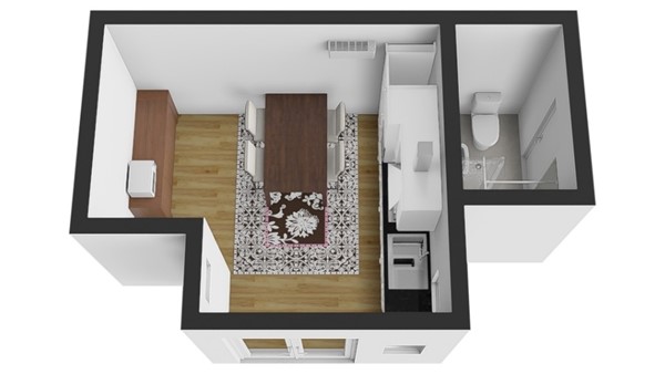Veense Put 126, 4264 AL Veen - Plattegrond 3d Chalet.jpg