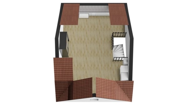 Boomgaard 37, 4255 JR Nieuwendijk - Plattegrond 3D Zolder.jpg
